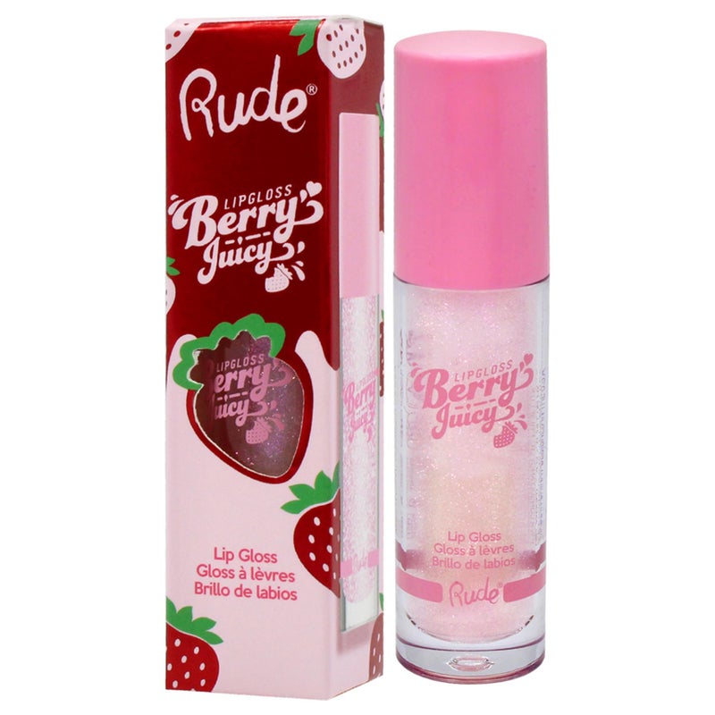 Rude Berry Juicy Lip Gloss - Crystalize by Rude Cosmetics for Women - 0.14 oz Lip Gloss - Image 4